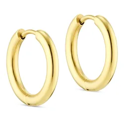 12 mm Wasserfester Kreole in vergoldetem Stahl - OCEANA