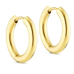 18 mm Wasserfester Kreole in vergoldetem Stahl - OCEANA