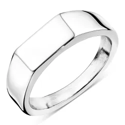 Wasserfest Ring aus Stahl