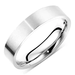 Wasserfest Ring aus Stahl