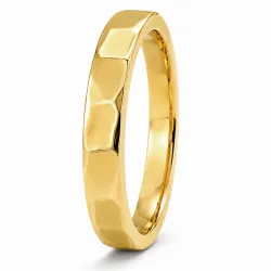 Wasserfest Ring aus vergoldetem Edelstahl