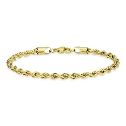 Wasserfest Armband aus vergoldetem Edelstahl  x 3,50 mm 