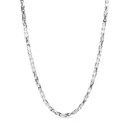 Wasserfest Halskette aus Stahl  x 4,5 mm 