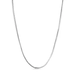 Wasserfest Halskette aus Stahl  x 3 mm 