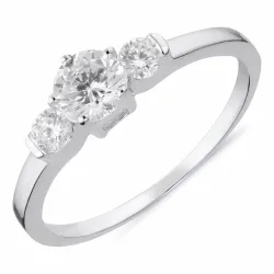 Chanti Ringe Silber Fingerring aus rhodiniertem Silber