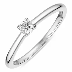 Zirkon Ring aus Silber