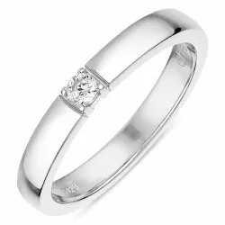 Zirkon Ring aus Silber