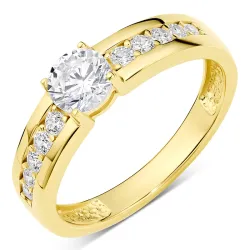 Zirkon Ring aus Silber