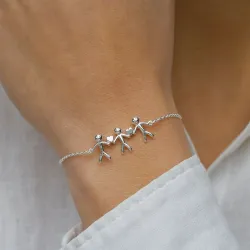 familie Armband aus Silber