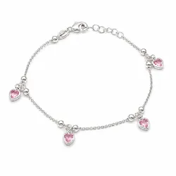 Herz Armband aus Silber und Anhänger aus Silber - Little Ones