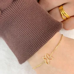 Schmetterling Armband aus vergoldetem Sterlingsilber und Anhänger aus vergoldetem Sterlingsilber