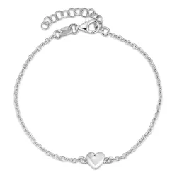 Herz Armband aus Silber