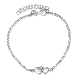 Herz Armband aus Silber