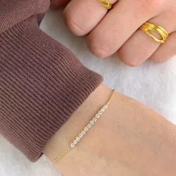 Armband aus vergoldetem Sterlingsilber