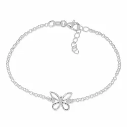 Schmetterling Armband aus Silber