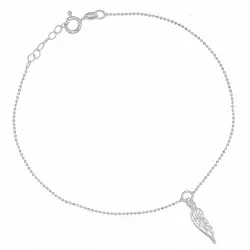 Elegant Flügel Fußkette aus Silber
