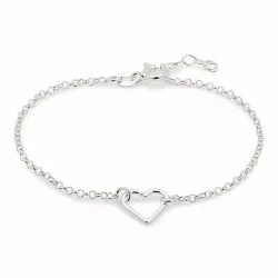 Herz Armband aus Silber