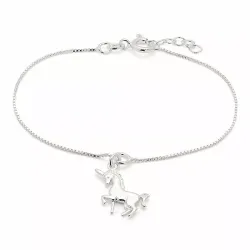 einhorn Fußkette aus Silber