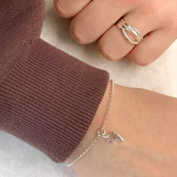 Delfin Armband aus Silber