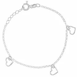Herz Armband aus Silber