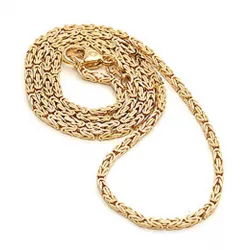 Königarmband aus 14 Karat Gold 18,5 cm x 6,8 mm