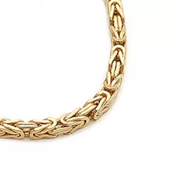 Königarmband aus 14 Karat Gold 18,5 cm x 6,8 mm