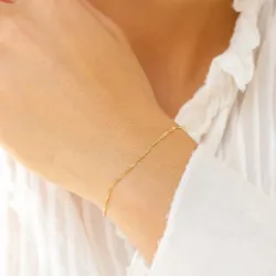 BNH Singapore Armband aus 8 Karat Gold 17 cm x 1,5 mm