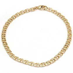 BNH Bismark-Armband aus 14 Karat Gold 17 cm x 3,5 mm