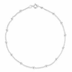 BNH Anker runden Fußkette M. Kugel aus Silber 26 cm x 1,3 mm