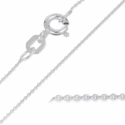 BNH Anker runden Halskette aus Silber 80 cm x 0,8 mm