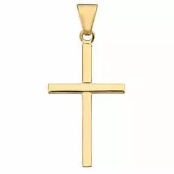 17 x 27 mm Gold bnh kreuz aus 8 Karat Gold - Amoré