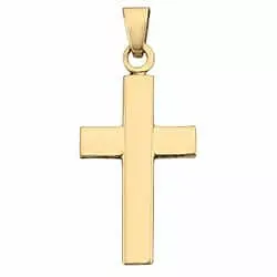 13 x 21 mm Gold bnh kreuz aus 14 Karat Gold - Amoré