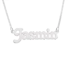 Namenshalsketten in Silber - My Letter