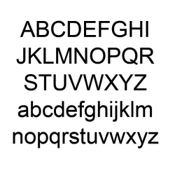 dogtag Namenskette mit Anhänger in Silber mit  Facettenschliff Zirkon - My Letter