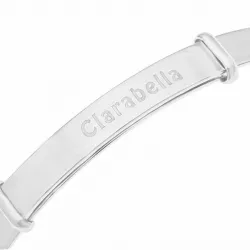 Kinder Armband mit Name in Silber