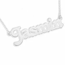 Namenshalsketten in Silber - My Letter