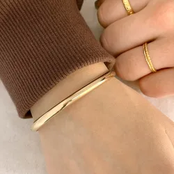 BNH Armreif aus 14 Karat Gold
