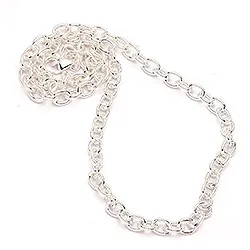 BNH Anker runden Halskette aus Silber 60 cm x 6,1 mm