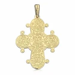 25 x 30 mm Gold Dagmarkreuz aus 14 Karat Gold - Amoré