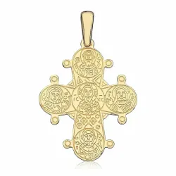 21 x 25 mm Dagmarkreuz aus 8 Karat Gold