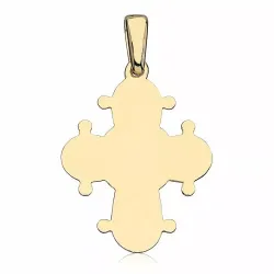 17 x 20 mm Gold Dagmarkreuz aus 8 Karat Gold - Amoré