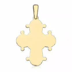 21 x 25 mm Dagmarkreuz aus 8 Karat Gold - Amoré