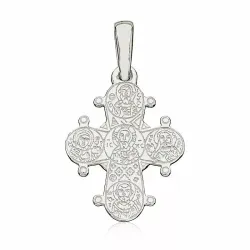 13 x 15 mm Silber Dagmarkreuz aus Silber - Amoré