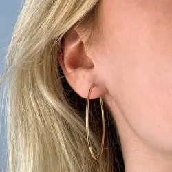 44 mm BNH Kreole in 8 Karat Gold