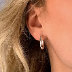 20 mm BNH Kreole in Silber