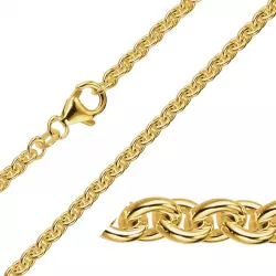 BNH Anker runden Halskette aus 8 Karat Gold 38 cm x 2,3 mm