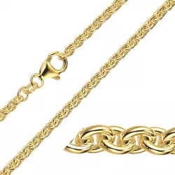 BNH Anker runden Armband aus 14 Karat Gold 21 cm x 4,0 mm