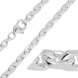 BNH Anker facet halskette aus Silber 40 cm x 3,1 mm