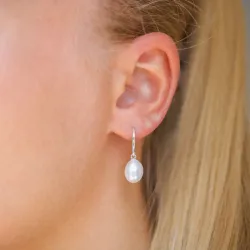 Perle Ohrringe in Silber