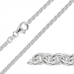 BNH Anker runden Halskette aus Silber 38 cm x 2,3 mm